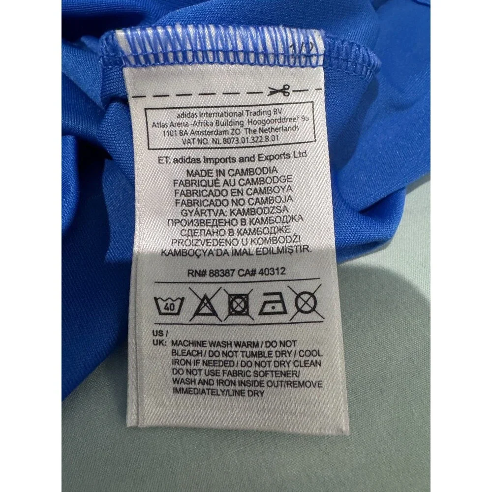 Juventus 2015-16 Adidas Away Soccer Jersey Blue Climacool Medium